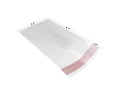 UOFFICE Clear Resealable Cellophane Bags 3.1″ x 4.7″ 1.2 Mil