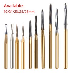 1-10 Dental Surgical Burs 25mm / Carbide Burs Friction Grip FG Round High Speed
