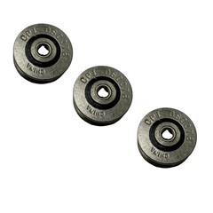 (QTY 3) Cover Pools CPI 080076 Pulley Stainless Steel Double Row Bearings