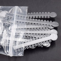 1040 Dental Orthodontic Ligature Ties Elastic Rubber Band Elastomeric Ligaduras