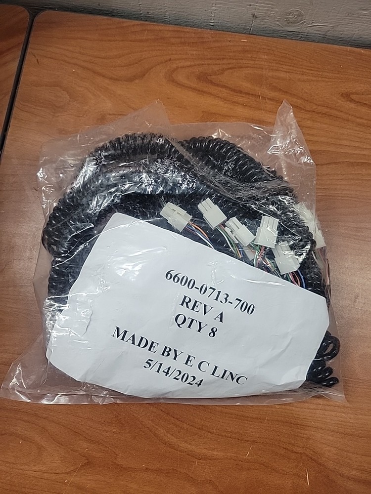 LOT OF 8 GE Healthcare 6600-0713-700 Foot Controls Wire Harness