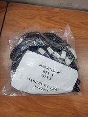 LOT OF 8 GE Healthcare 6600-0713-700 Foot Controls Wire Harness