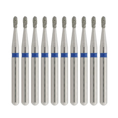 Dental 330 Diamond Bur Pear 830/008 830/010 Medium Coarse Grit High Speed FG