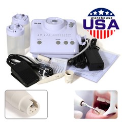 Dental Ultrasonic Scaler Machine 2 Bottles Handpiece Tips Fit DTE Satelec SK-D1
