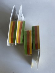 Post-it Extreme Notes (4 packs) 3″x3″ 3 Pack 135 Sheets Org Yell Grn New Sealed