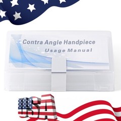 Dental 10:1 Contra Angle Handpiece Push button ISO E-Type for Engine&hand file