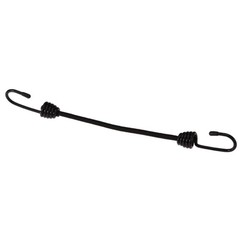 5/16 Inch x 18 Inch Black Bungee Cords Bundle of 25