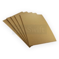 200 6×9 EcoSwift Corrugated Cardboard Pads Filler Inserts Sheet 1/8″ Thick 6 x 9