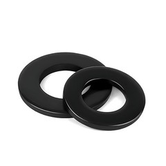 Black Nylon Plastic Flat Washers Penny Washers Metric M2 M3 M4 M5 M6 M8 M10-M20