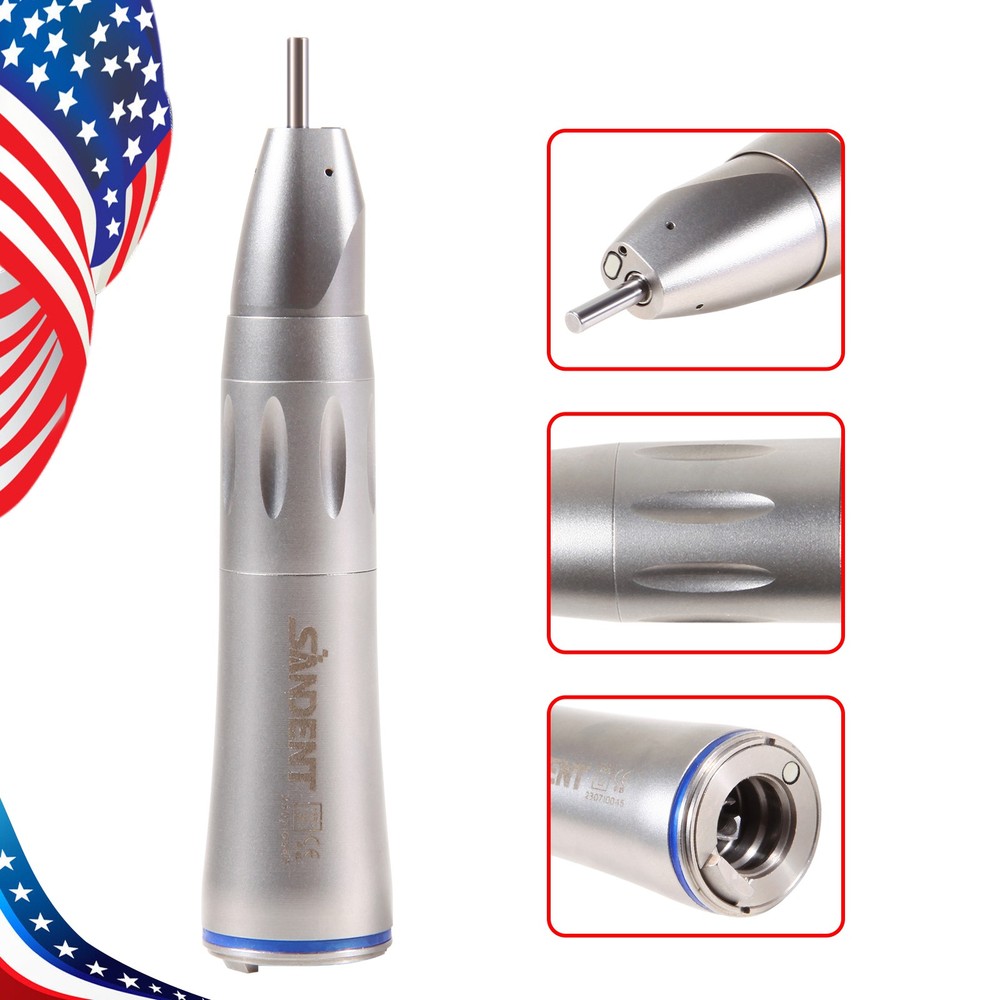 Dental 1:1 Fiber Optic LED Contra Angle/1:1 Surgical Straight Handpiece dk