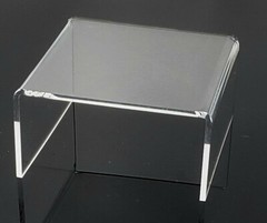 T’z Tagz Any 7-Inch-Deep Clear Acrylic Riser Display Stand New 2 Pack Variation