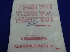 Qty. 200 THANK YOU T-Shirt Bags Plastic 11.5″ x 6.5″ x 22″ Retail Shopping