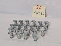 Lot of 22 Gits Bros Manufacturing Flip Top Press Fit Oiler Oil Cup, 1-1/4″ Tall