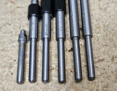 Starrett No. 124MDZ solid-rod inside micrometer set – 50mm to 800mm range USA
