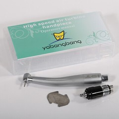 10*NSK Style Dental High Speed Turbine Handpiece with Quick Coupler Swivel 4Hole