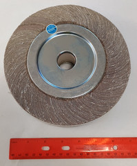 8″ x 2″ x 1″ 120 Grit Abrasive Flap Wheel 4800 RPME 1 Pc