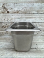 Choice stainless steel Steam Table Buffet 1/9 Size 4”deep Pan #4070949 *Lot – 6*