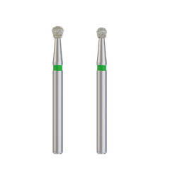 Dental FG Diamond Burs Drill High Speed Handpiece Round Ball Long 10pcs Pack