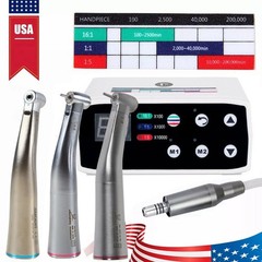 Dental Brushless LED Electric Micro Motor 1:1/1:5 Increasing Handpiece