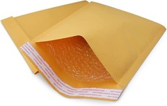 100 #4 9.5×14.5 Kraft Paper Bubble Padded Envelopes Mailers Case 9.5”x14.5
