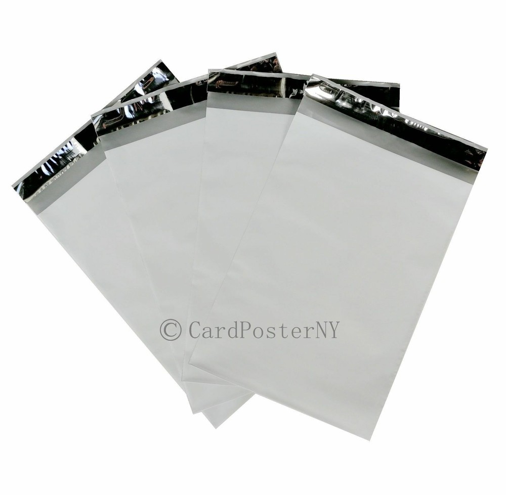 500 7.5×10.5 Poly Mailers Bags Plastic Shipping Envelopes Self Seal 7.5 x 10.5