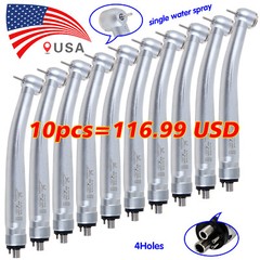 USA Dental Ultrasonic Piezo Scaler Handpiece 5 Tips Fit EMS Cavitron Woodpecker