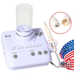 Portable Dental Ultrasonic Piezo Scaler+Handpiece 2Bottles Fit DTE SATELEC SK-D1