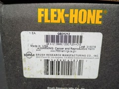 FLEX-HONE 3-1/2 in Silicon Carbide 120 Grit Cylinder Hone GB31212