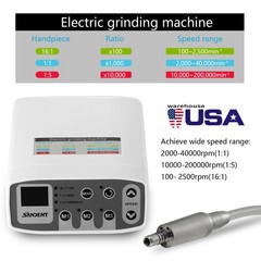 Dental Brushless Electric Micro Motor E-type fit 1:1 1:5 16:1 Handpiece SANDENT