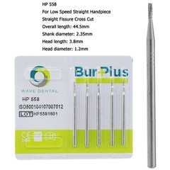 Wave Dental Carbide Burs Round HP Surgical Burs For Straight Handpiece HP 8 557
