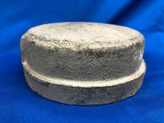 UNBRANDED 4″ MALLEABLE IRON THREADED PIPE CAP