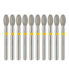 Dental Diamond Burs Football FG 368/023C 379-023F Egg Shape Coarse High Speed