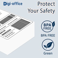 4″ x 6″ DK 1241 Address White Paper 200 Labels P/R For Brother QL-1100 1050N