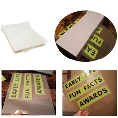 5Mil/3Mil Clear Thermal Laminating Pouches Letter 9″x11.5″ Size Laminator Sheets
