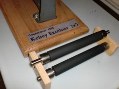 Kelsey Excelsior 3×5 Rollers and trucks rubber, to fit your letterpress no press