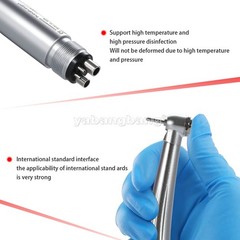 Yabangbang Dental High Speed Handpiece + 4 Hole Quick Coupler Coupling Swivel GB
