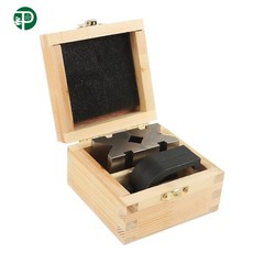 Precision 1-5/8″ × 1-1/4″ × 1-1/4″ V Blocks and Clamp Set Steel Gauge Machinist