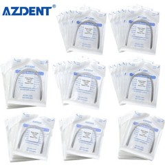 Alambre arco rectangular NITI súper elástico para ortodoncia dental Forma Nature