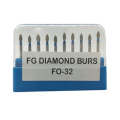 Dental FG Diamond Burs for High Speed Handpiece Friction Grip 5pcs/pack