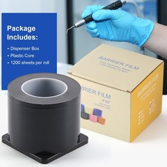 Dental Medical Tatoo Covers Barrier Film Sticky Wrap 4″ x 6″ (1200 Sheet) Roll