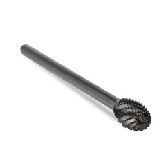 BHA Long Tungsten Carbide Burr Rotary File, Double Cut – 6 inch x 1/4 inch Shank