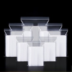 100-400 pcs 6″×8″ Strong Clear Reclosable Zip Plastic Lock Bags Poly Zipper UL