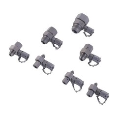 1SET JIC37 ° three-way connector UNF1-5/16UNF1-1/16UNF 7/8UNF 3/4UNF 9/16UNF NEW