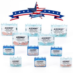 Dental Orthodontic Buccal Tubes 1st 2nd Molar Tube Roth MBT 022 Bondable AZDENT