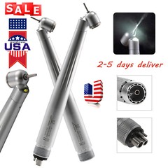 NSK Style Turbina Dental Handpiece High Speed PANA-MAX Turbine 45° LED 4/2Hole