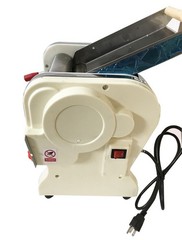 7.87 in Wide Electric Pasta Roller Maker Dough Sheeter w 3mm Round Noodle Cutter