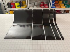 Black Reflective Tape 3M 680 Type 1 Scotchlite ELG Reflect White 1″ 2″ 4″ 6″ 12″
