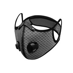Half Face Cover Respirator Reusable Face Mask Filters Sports Worksite Facepiece