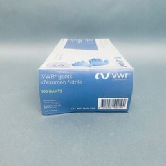 VWR Nitrile Exam Gloves Small Box of 100 Gloves