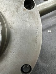 Hardinge Taper 6-1/4″ Bison 3 Jaw (2pc) Metal Lathe Chuck Poland Adjustru